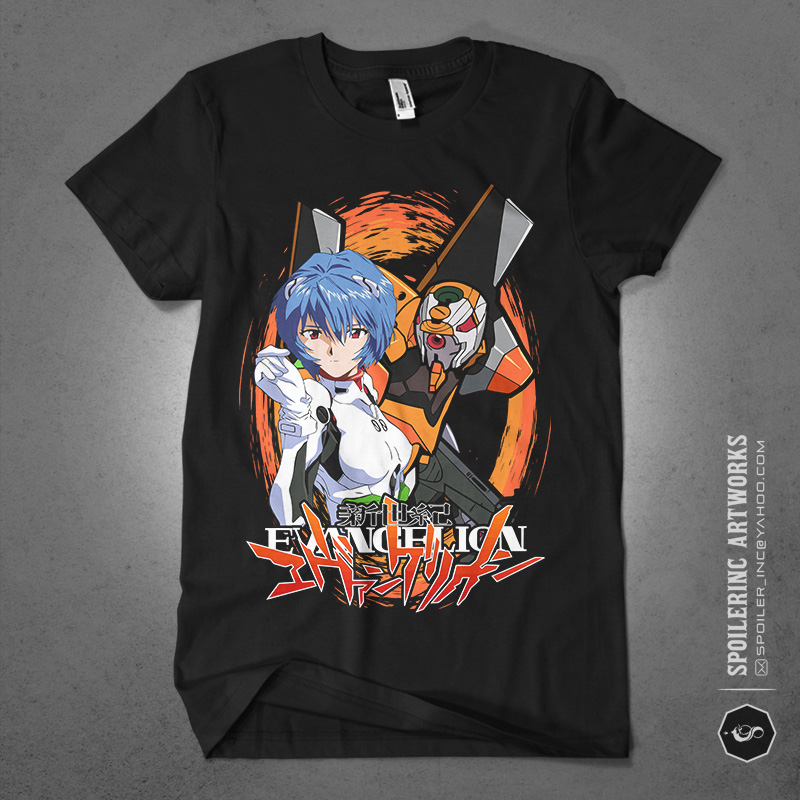 populer anime lover part 19 tshirt design bundle illustration