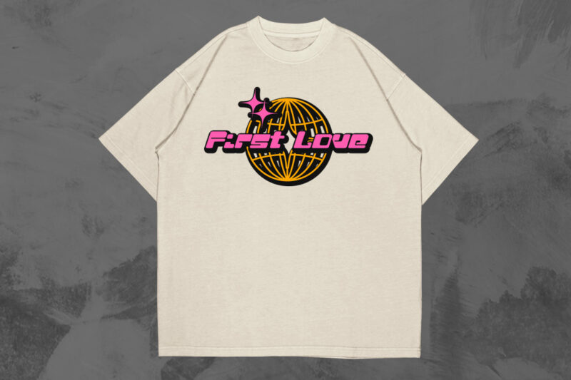 Y2K Valentines Day T shirt Designs Bundle, Retro 2000s Graphic T-shirt Vector Set, Y2k T shirt Designs for Print. Universtock
