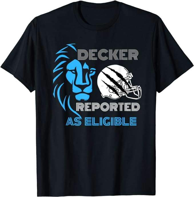 Funny Decker reported as eligible women men T-Shirt