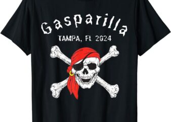 Gasparilla 2024 Priate Festival Tampa FL Gasparilla Souvenir T-Shirt
