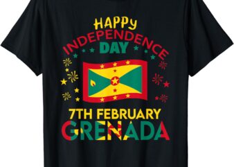 Grenada 50th Independence Day Grenadian Pride Grenada Flag T-Shirt