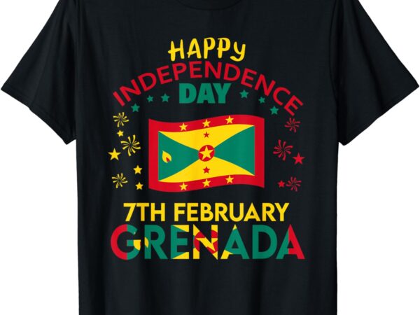 Grenada 50th independence day grenadian pride grenada flag t-shirt