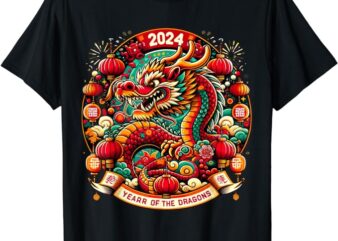 Happy Chinese New Year 2024 Year of the Dragon T-Shirt