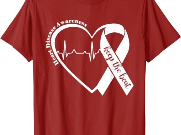 Heart health heart disease awareness heartbeat chd wear red t-shirt Heart health heart disease awareness heartbeat chd wear red t-shirt