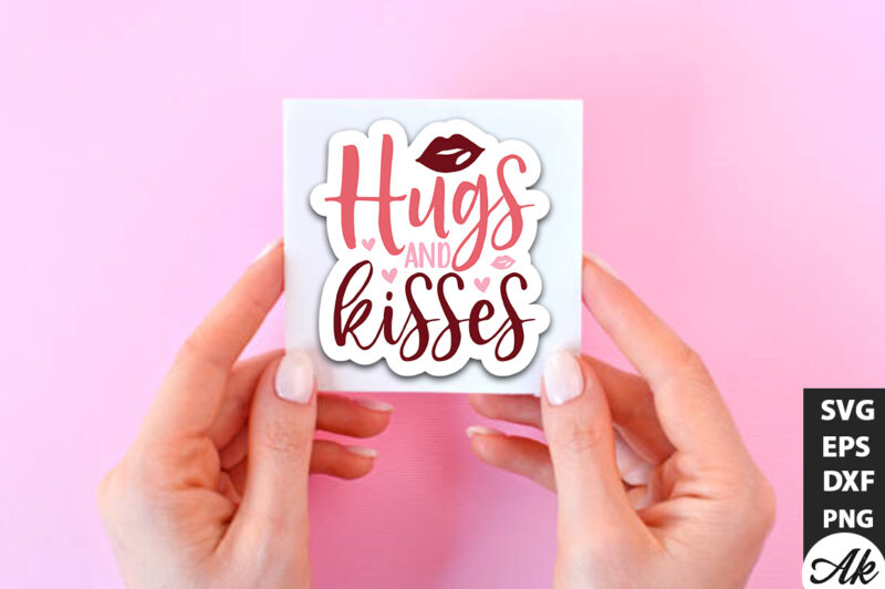 Stickers Valentine SVG Bundle