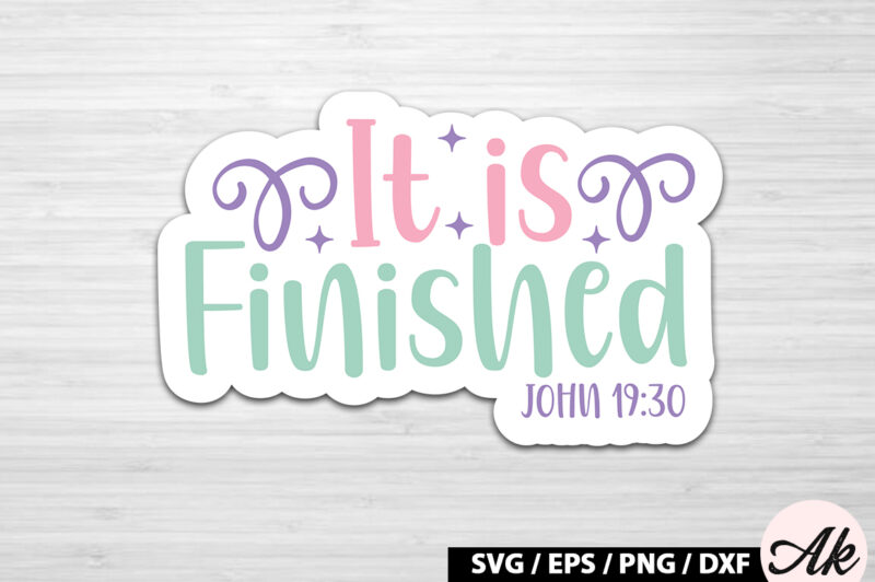 Stickers Christian Easter SVG Bundle