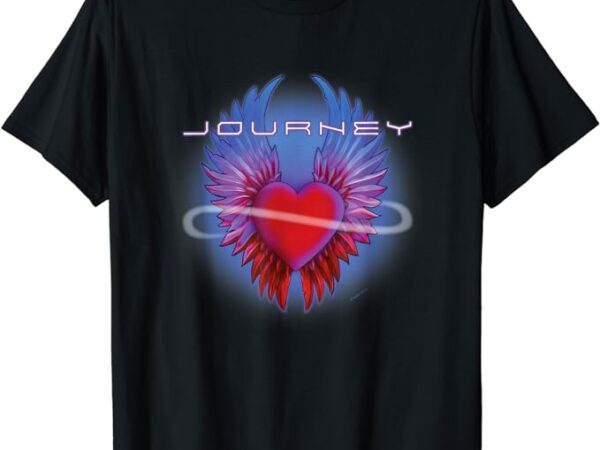 Journey band infinity winged heart t-shirt