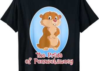 Kids Groundhog Day Cute Punxsutawney Gopher Graphic T-Shirt