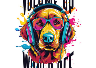 Music Dog t shirt designs for sale