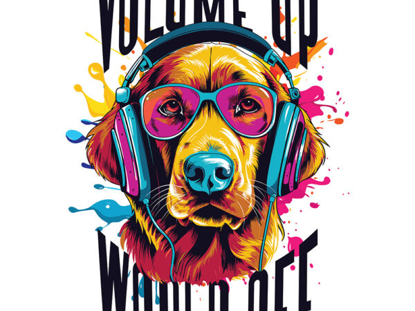 Music dog t shirt designs for sale