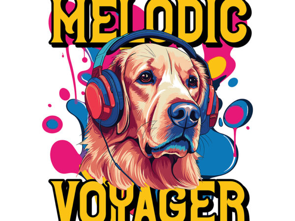 Music dog t shirt designs for sale