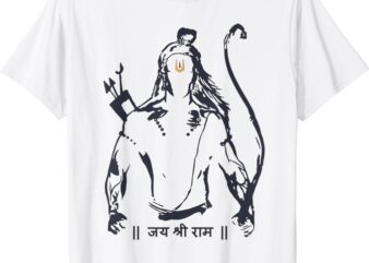 Lord Rama Diwali God for Indian Hindus Jai Shree Ram T-Shirt