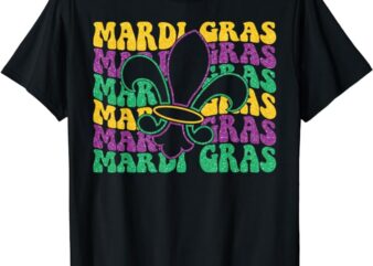 Mardi Gras 2024 Fleur de Lis NOLA New Orleans Carnival T-Shirt