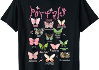 Martinez Album Portals Tour Butterflies Full Albums T-Shirt