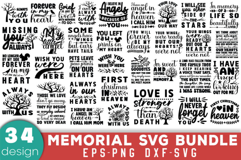 Memorial T-shirtBundle Memorial SVG Bundle