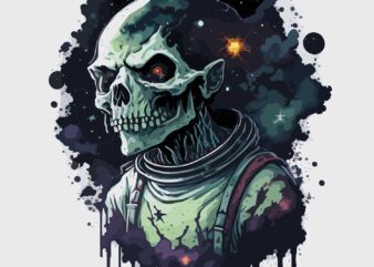 Skull ZOmbie Space