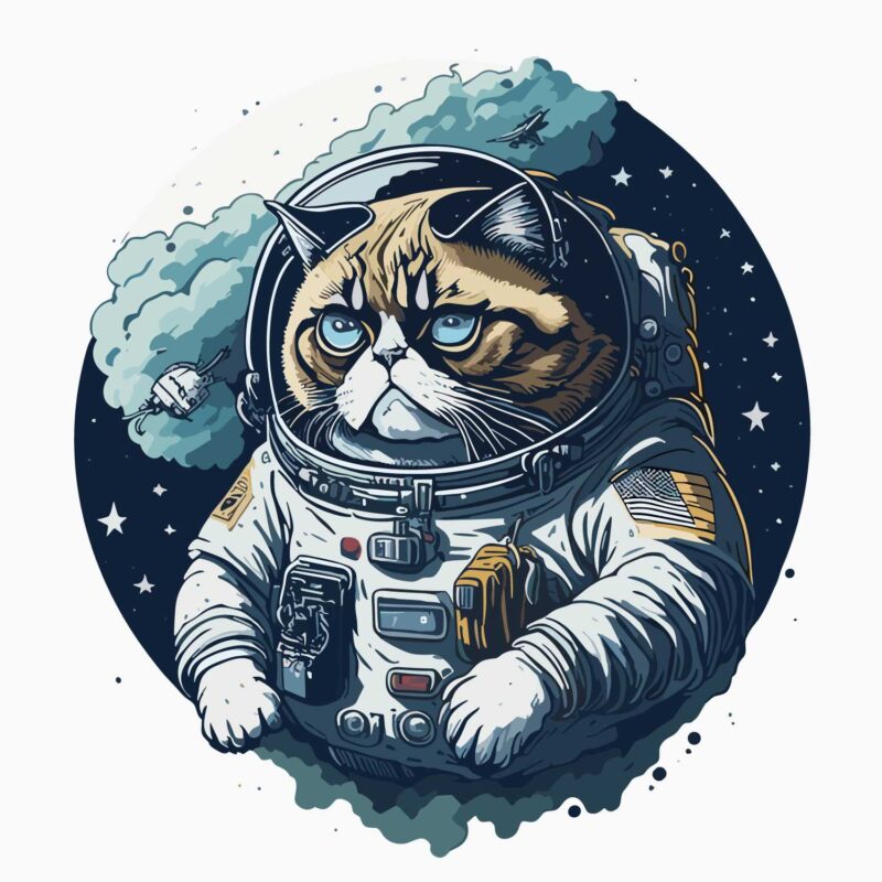 Cat Astronot