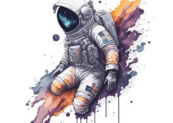 Astronout in Space