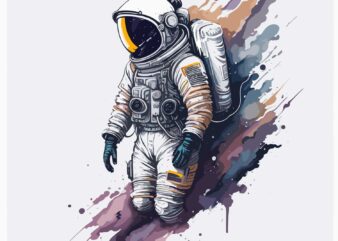 Astronout in Space