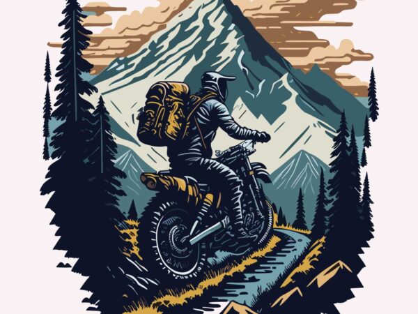 Motorcycle riding t shirt designs for sale