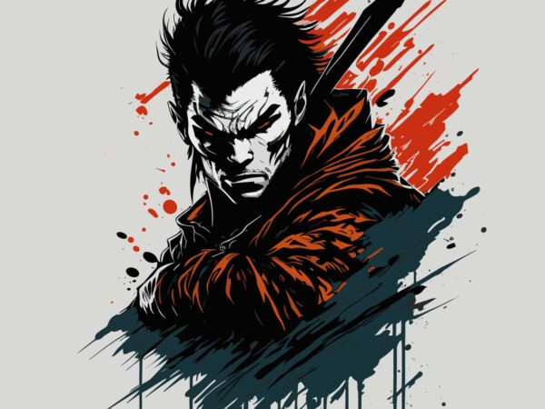 Ninja assasins T shirt vector artwork