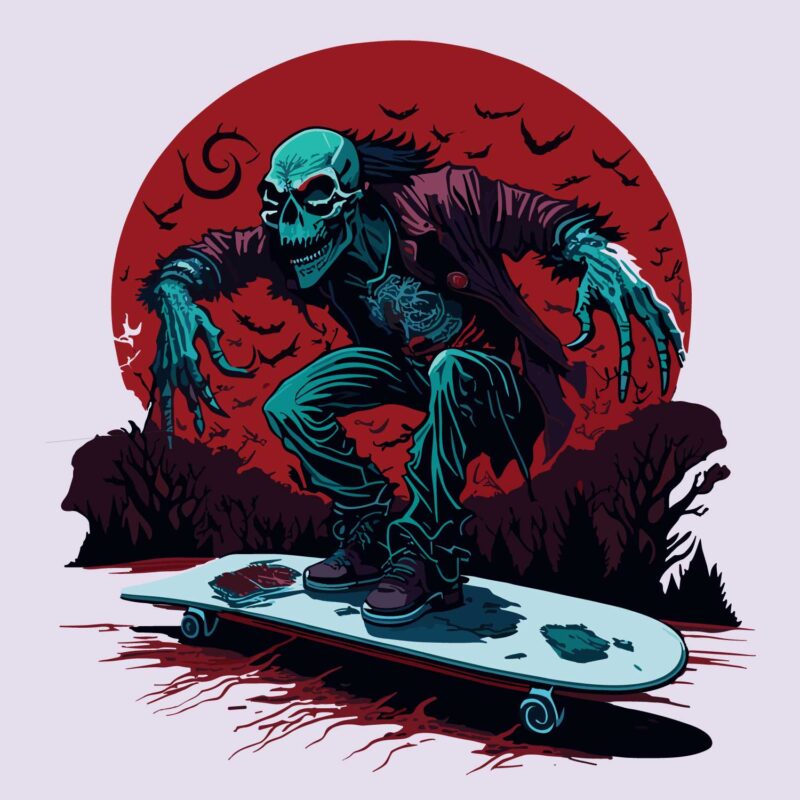 Alien Skateboard