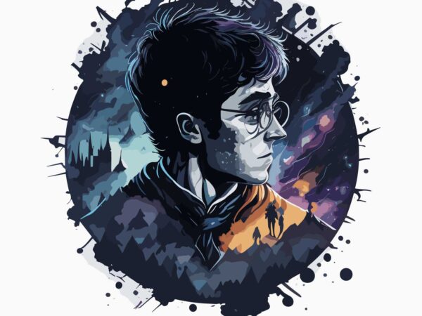 Harry magic graphic t shirt