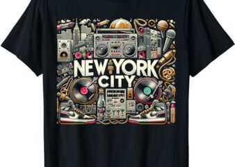 New York City Hip Hop Men Women Graphic T-Shirt
