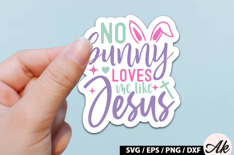 Stickers Christian Easter SVG Bundle