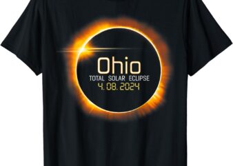 Ohio Totality Total Solar Eclipse April 8 2024 T-Shirt