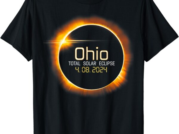 Ohio totality total solar eclipse april 8 2024 t-shirt