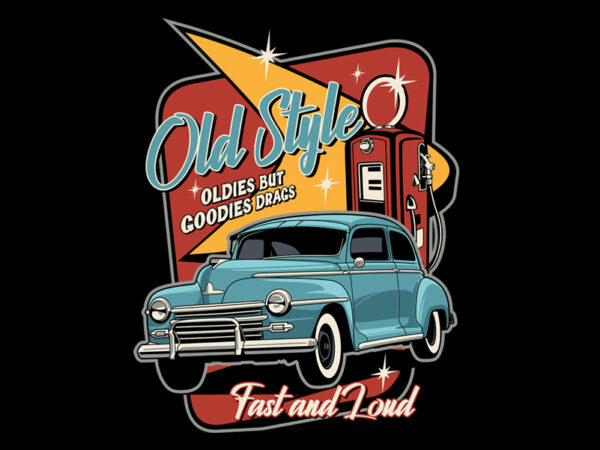 Old style t shirt design online