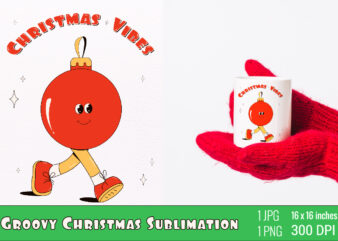 Y2k,retro christmas mascot sublimation