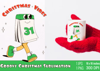 Y2k,Retro Christmas Mascot Sublimation