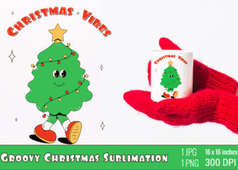 Y2k,Retro Christmas Mascot Sublimation