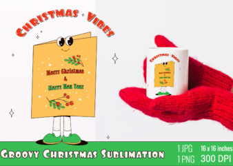 Y2k,retro christmas mascot sublimation