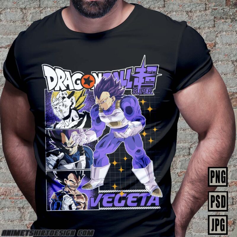 ANIME DRAGON BALL TSHIRT DESIGN BUNDLE [PART#09]