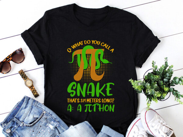 Pithon pi symbol funny math teacher t-shirt design