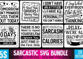 Sarcastic T-Shirt Design Bundle,Sarcastic SVG bundle,Sarcastic Sublimation Bundle PNG,Sarcastic SVG Cut Files,Sarcastic Quotes SVG,Sarcastic