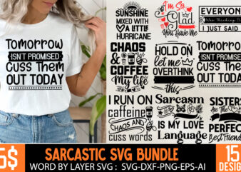 Sarcastic SVG Bundle | Funny SVG Cut Files | Shirt Bundle, SVGs,Sarcastic Bundle,SarcasticSVG,Sarcastic SVG Bundle,Sarcastic Sublimation PNG