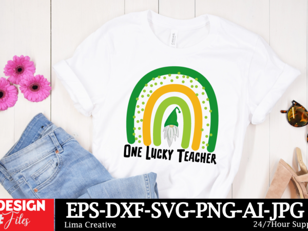 One lucky teacher t-shirt design ,lucky and blessed svg, lucky svg, st. patrick’s day svg, irish svg, st patrick’s day quotes, clover svg, c One lucky teacher t-shirt design ,lucky and blessed svg, lucky svg, st. patrick’s day svg, irish svg, st patrick’s day quotes, clover svg, c