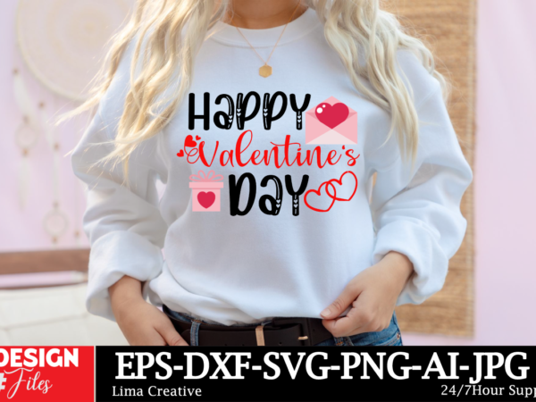 Happy valentine’s day t-shirt design