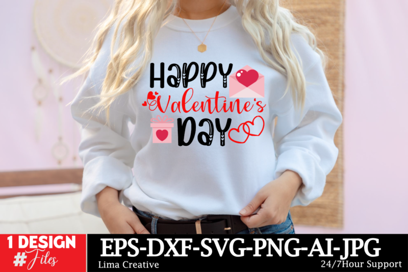 Happy Valentine’s Day T-shirt Design