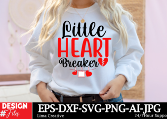 Little Heart Breaker T-shirt Design