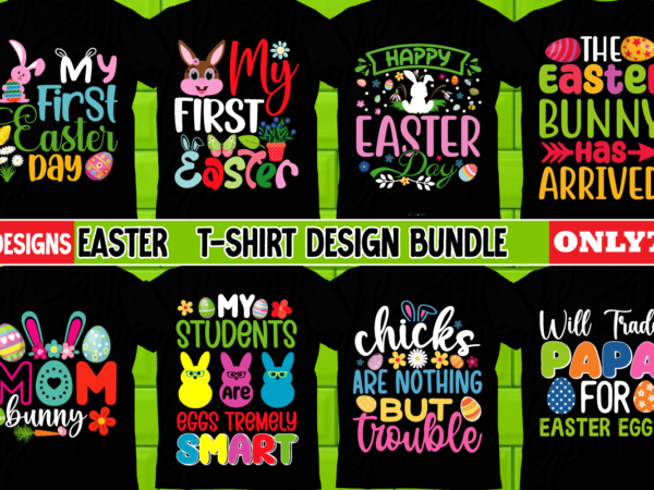 Easter t-shirt design bundle happy easter svg png, easter bunny svg, kids easter svg, easter shirt svg, easter svg, easter teacher svg, bunn