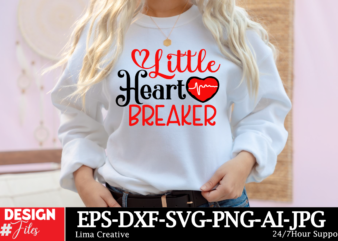 Little Heart Breaker T-shirt Design
