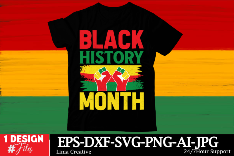 Black History Month T-shirt Design Bundle,Black History Month SVG png Huge Bundle, Juneteenth svg Png, African American Kwanzaa, Black Pride