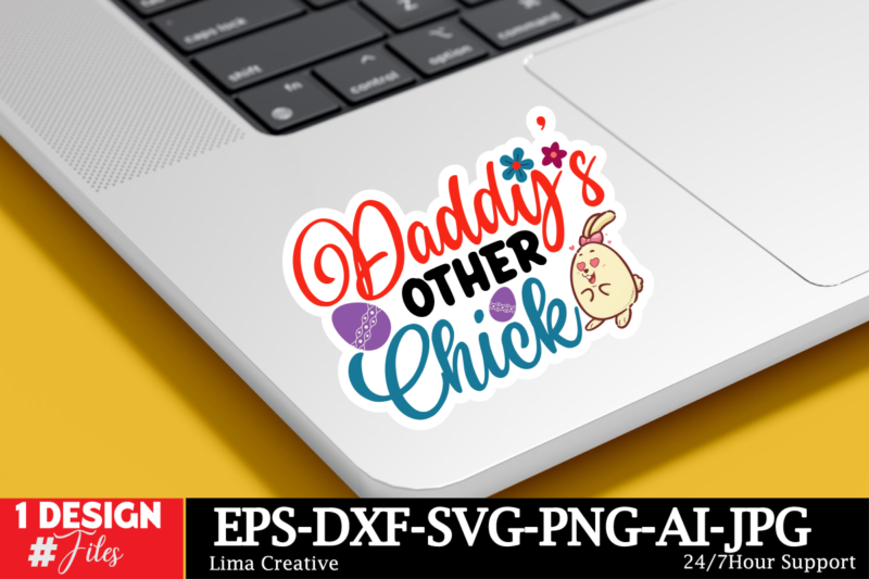 Daddys Other Chick Sticker