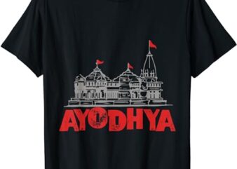 Ram Mandir Ayodhya tshirt T-Shirt
