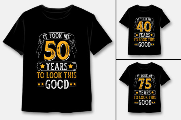 Retro Vintage T-Shirt Design Bundle